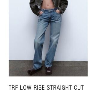 Zara Men's Straight Cut Blue Jeans